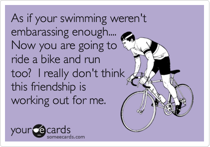 Ironman Diary Triathlon Humor