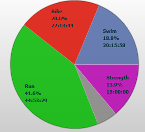 Ironman Training Volume Day 82