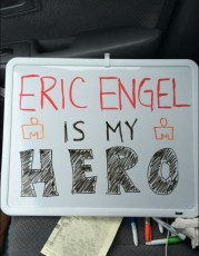 Liberty Triathlon Sign